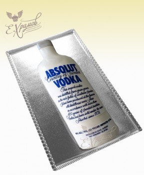 Торт Бутылка Абсолют