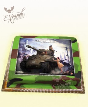 Фототорт World of Tanks